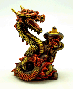 Dragon Back Flow Incense Burner
